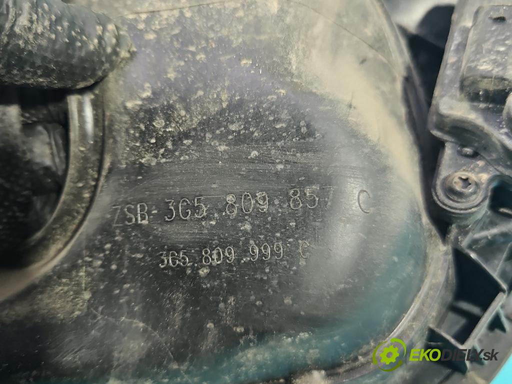 Vw Passat B8 2014 - 1.4 tsi 125 HP manual 92 kW 1395 cm3 4- Klapka nádrže palivo 3G5809857C (Kľučka dverí ostatné)