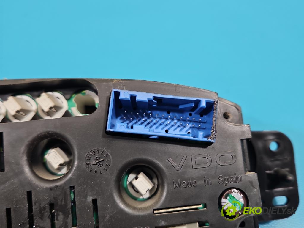 Citroen Xsara Picasso 1.6 8v 88 HP manual 65 kW 1597 cm3 5- prístrojovka/ budíky 9631710380 (Prístrojová doska)