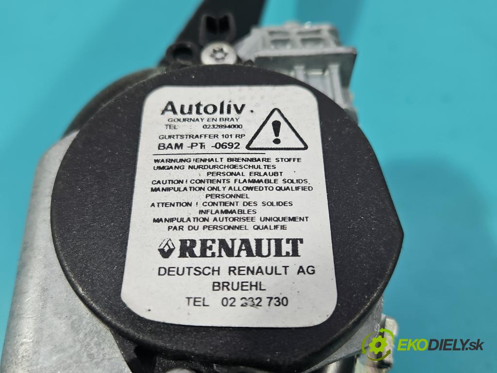Renault Master III 2010-2024 2.3 DCI 163 HP manual 120 kW 2299 cm3 3- pas bezpečnosť: predné ľavý 868840018R