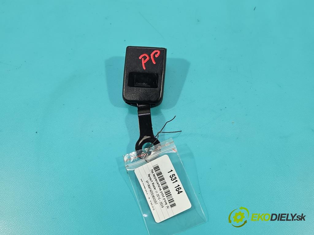 Renault Master III 2010-2024 2.3 DCI 163 HP manual 120 kW 2299 cm3 3- pas bezpečnosť: predné pravý 6159755A