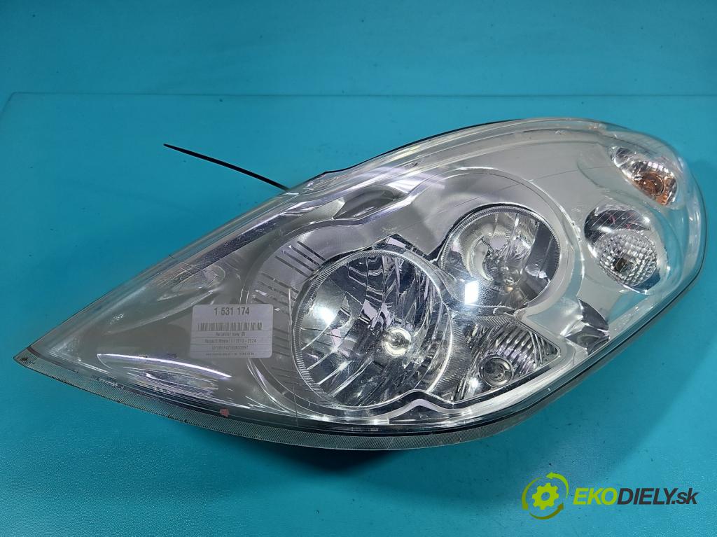 Renault Master III 2010-2024 2.3 DCI 163 HP manual 120 kW 2299 cm3 3- Reflektor: ľavý 260600051R (Kľučka dverí ostatné)