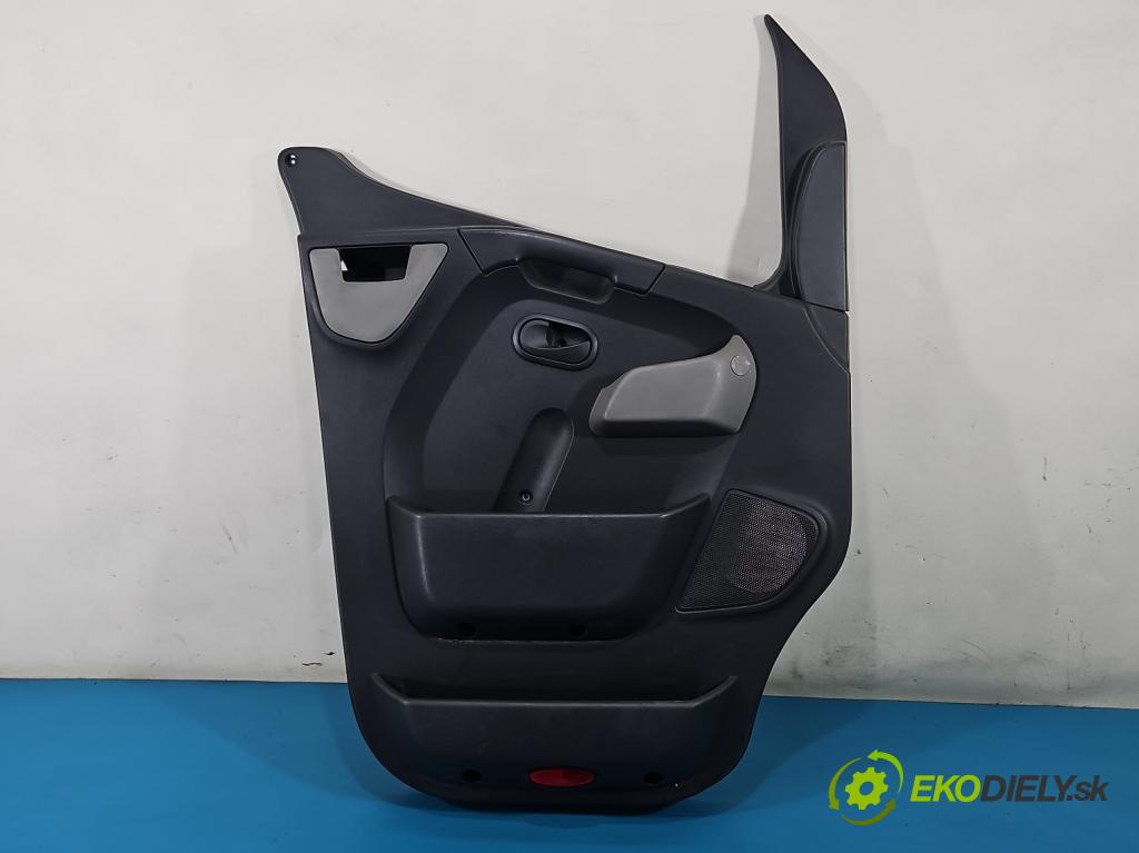 Renault Master III 2010-2024 2.3 DCI 163 HP manual 120 kW 2299 cm3 3- Čalounictví: dvere predné ľavé 809012510R