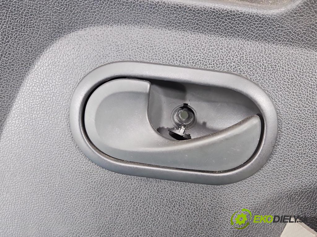 Renault Master III 2010-2024 2.3 DCI 163 HP manual 120 kW 2299 cm3 3- Čalounictví: dvere predné ľavé 809012510R
