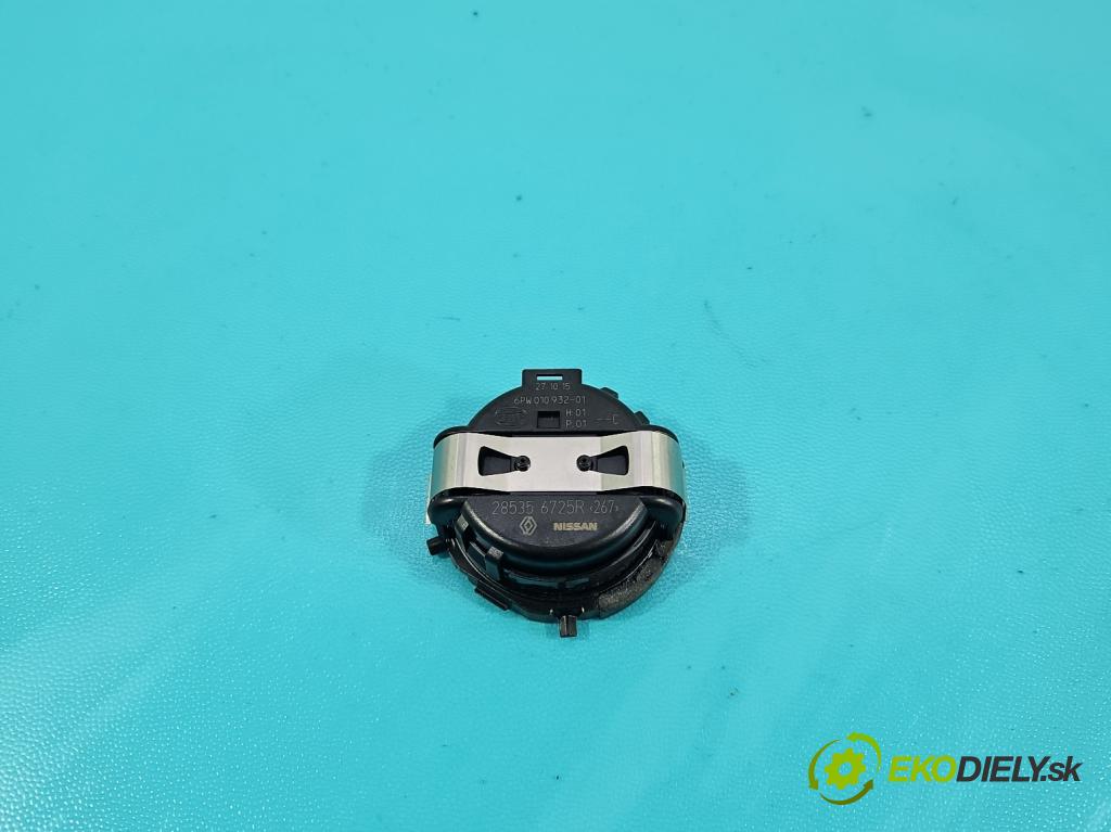 Renault Master III 2010-2024 2.3 DCI 163 HP manual 120 kW 2299 cm3 3- snímač déšť: 285356725R (Snímač dažďa)