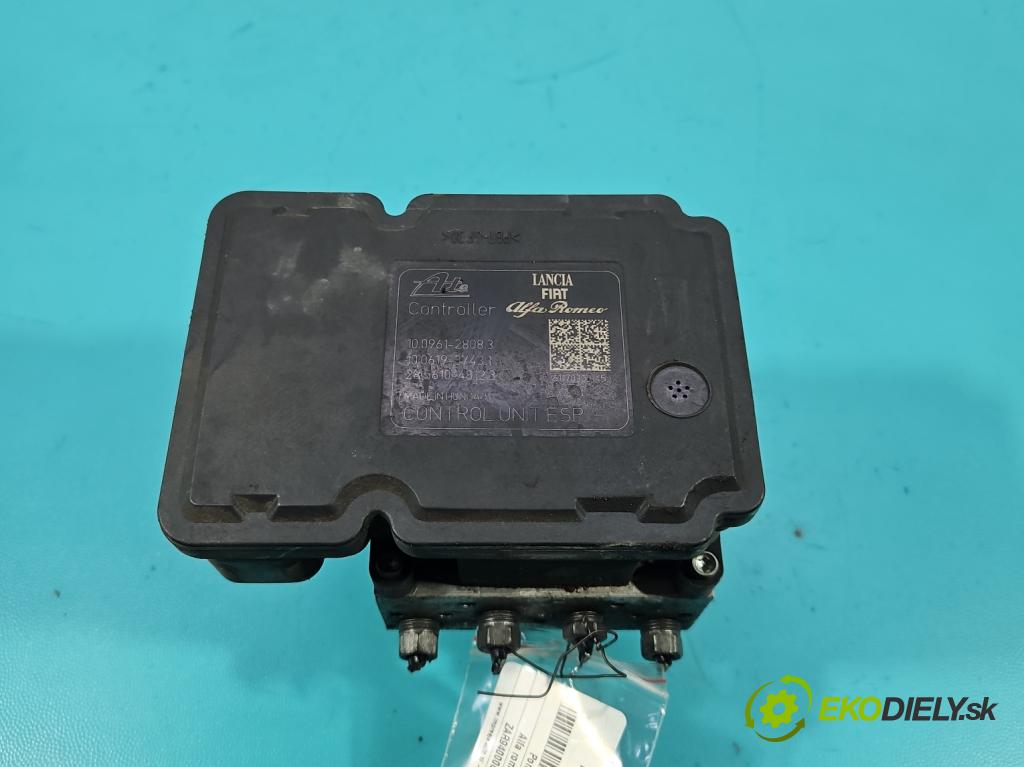 Alfa romeo Giulietta 1.4 T 170 HP manual 125 kW 1368 cm3 5- čerpadlo abs 100961-28083 (Pumpa ABS)