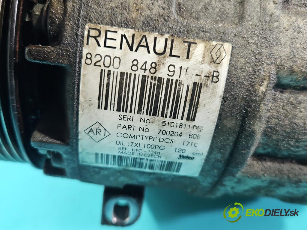 Renault Master III 2010-2024 2.3 DCI 163 HP manual 120 kW 2299 cm3 3- Kompresor: klimatizácie 8200848916 (Kompresor klimatizácie)