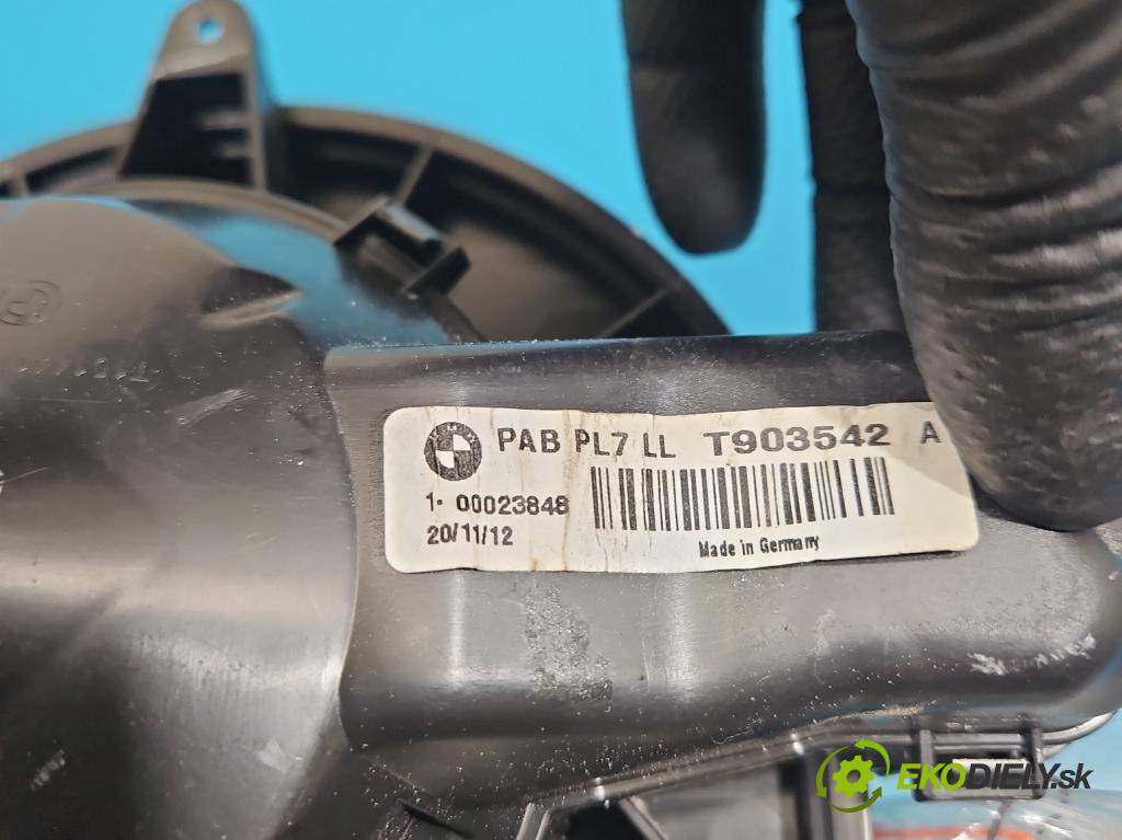 Bmw 3 F30 2011-2018 2.0d 184hp manual 135 kW 1995 cm3 5- ventilátor vzduchu T903542
