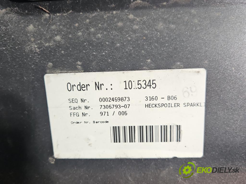 Bmw 3 F30 2011-2018 2.0d 184 hp manual 135 kW 1995 cm3 5- spoiler 7305793 (Spoiler)