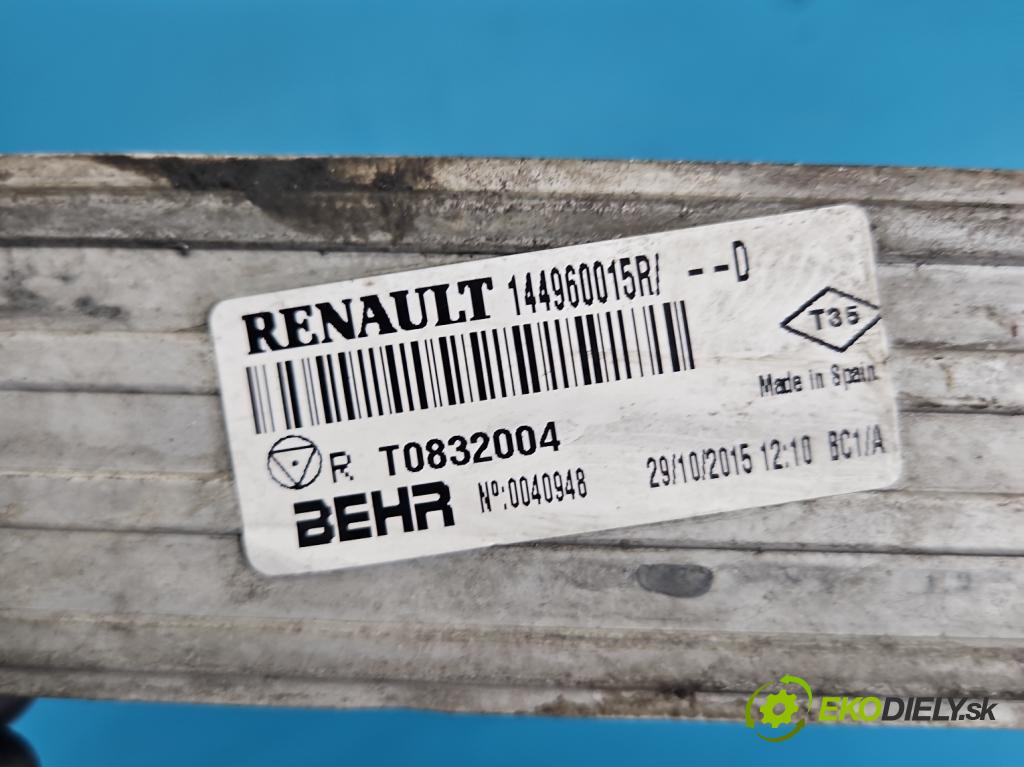 Renault Master III 2010-2024 2.3 DCI 163 hp manual 120 kW 2299 cm3 3- Intercooler 144960015R (Intercooler (chladič stlačeného vzduchu))