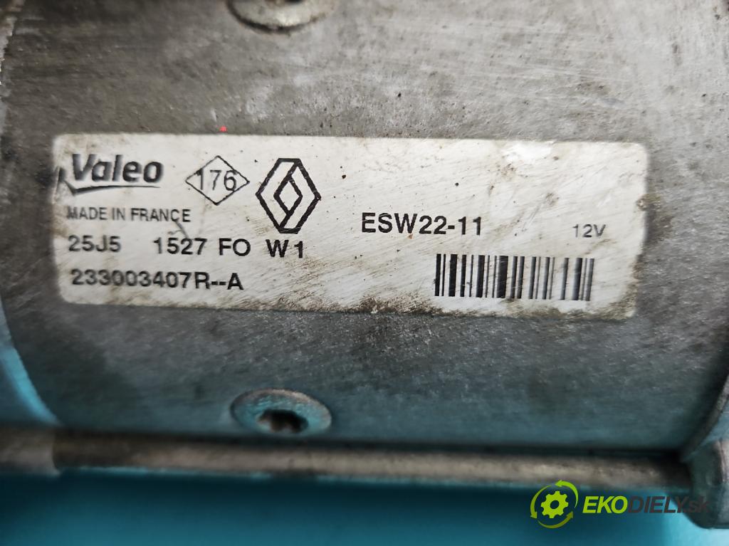 Renault Master III 2010-2024 2.3 DCI 163 hp manual 120 kW 2299 cm3 3- startér: 25J5 (Startér)