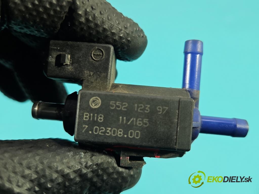 Alfa romeo Giulietta 1.4 T 170 HP manual 125 kW 1368 cm3 5- ventil podtlaku 55212397 (Ventil)