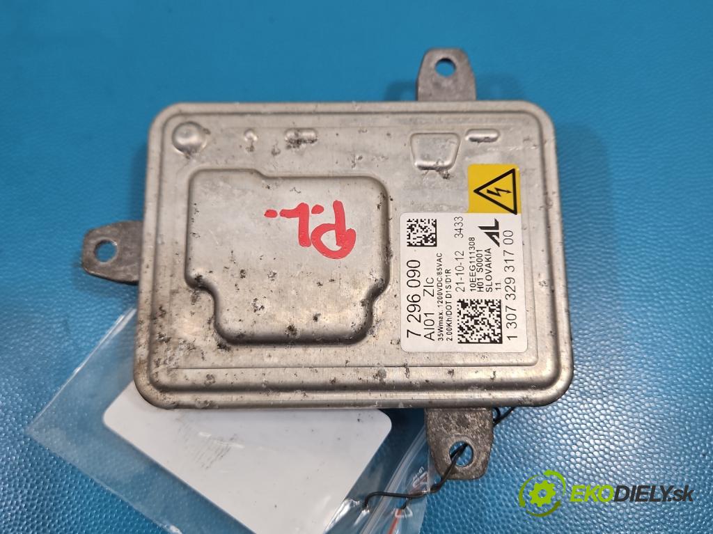 Bmw 3 F30 2011-2018 2.0d 184hp manual 135 kW 1995 cm3 5- střídač: xenon 7296090 (Riadiaca jednotka xenónu)