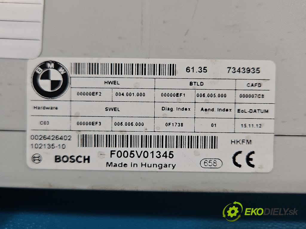 Bmw 3 F30 2011-2018 2.0d 184 hp manual 135 kW 1995 cm3 5- řídící jednotka F0055V01345