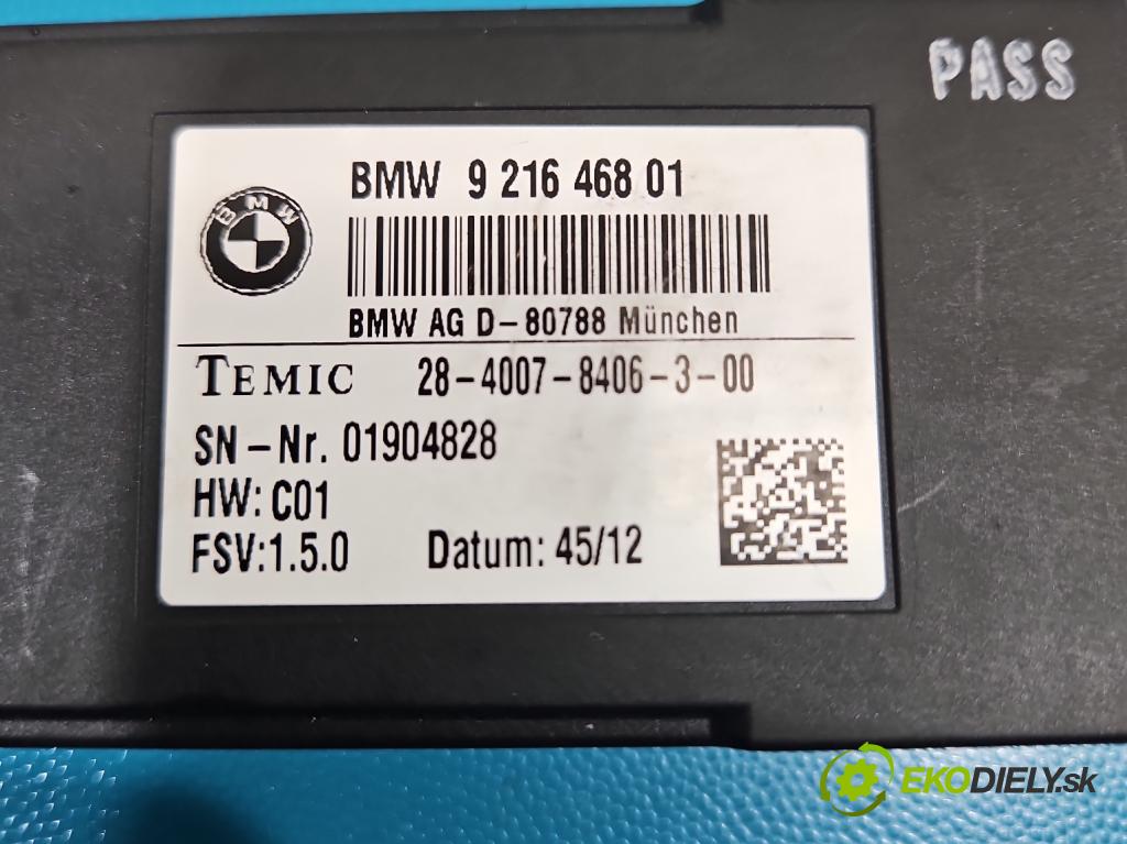 Bmw 3 F30 2011-2018 2.0d 184 hp manual 135 kW 1995 cm3 5- řídící jednotka 921646801