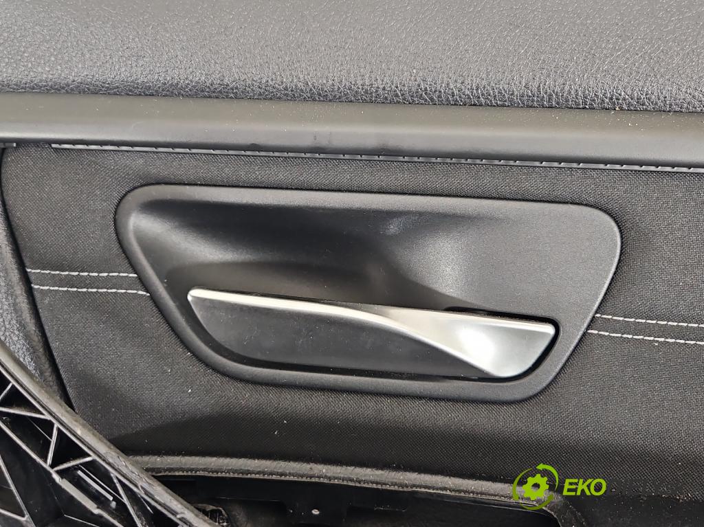 Bmw 3 F30 2011-2018 2.0d 184hp manual 135 kW 1995 cm3 5- Čalounictví: dvere predné pravé