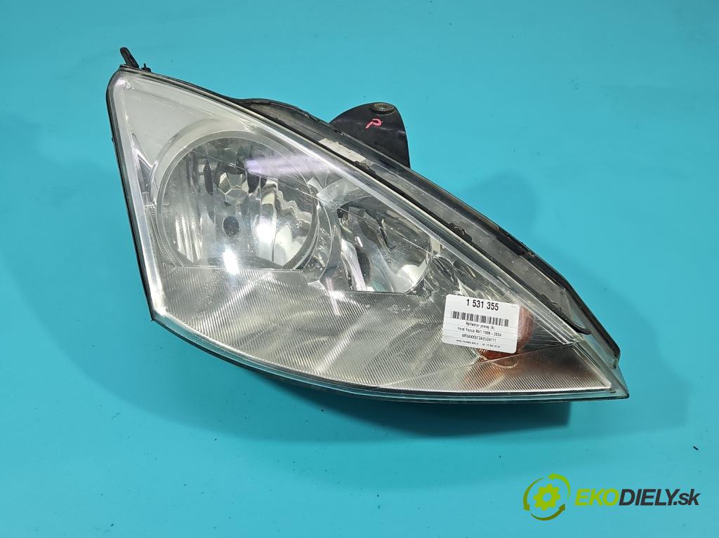 Ford Focus Mk1 1998-2004 1.6 16v 101 HP manual 74 kW 1596 cm3 5- Reflektor: pravý  (Svetlo predné pravé)