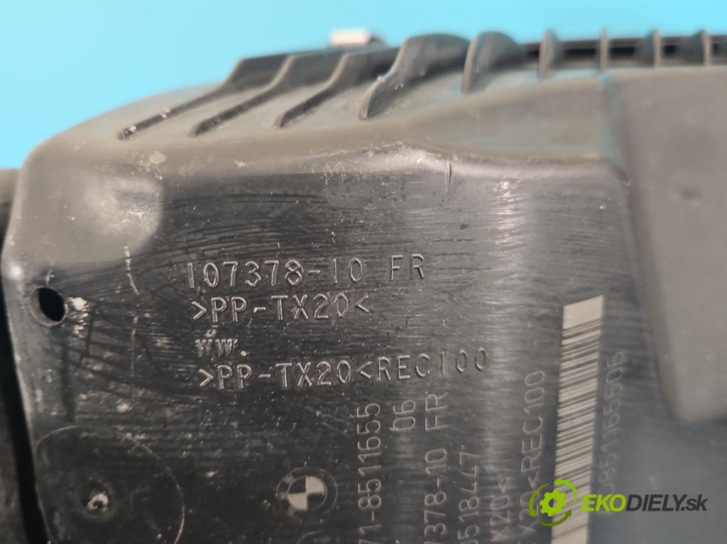 Bmw 3 F30 2011-2018 2.0d 184hp manual 135 kW 1995 cm3 5- obal filtra vzduchu 8511655 (Obal vzduchového filtra)