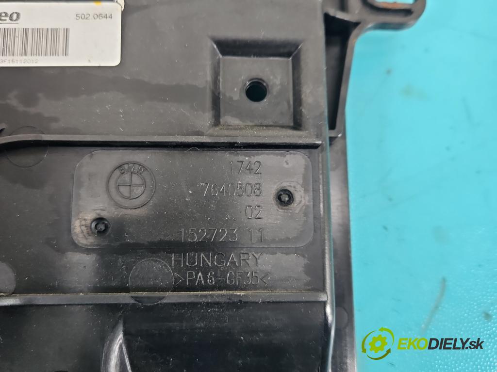 Bmw 3 F30 2011-2018 2.0d 184 hp manual 135 kW 1995 cm3 5- ventilátor chladič 7640508