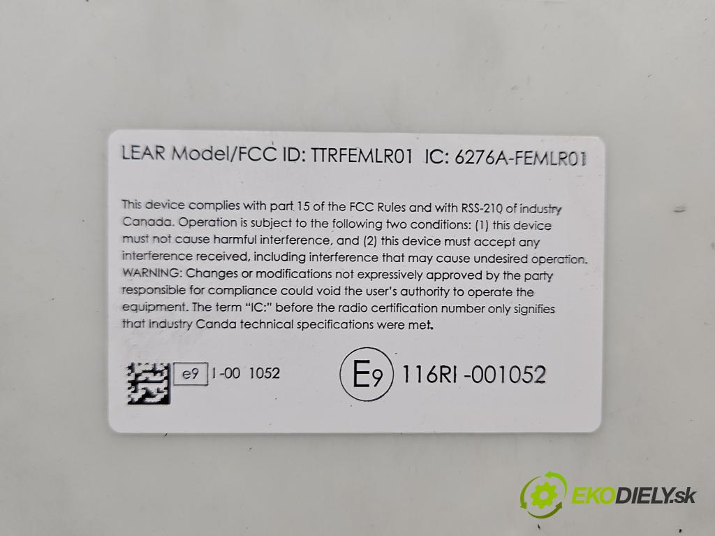 Bmw 3 F30 2011-2018 2.0d 184hp manual 135 kW 1995 cm3 5- riadiaca jednotka motora 0281019680