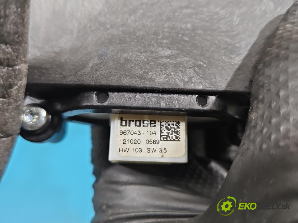 Bmw 3 F30 2011-2018 2.0d 184hp manual 135 kW 1995 cm3 5- zámok kufrové dvere zadné 967043