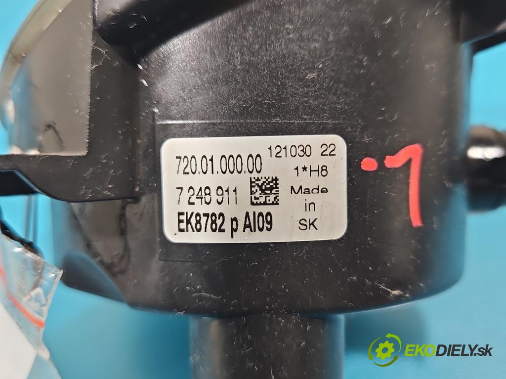 Bmw 3 F30 2011-2018 2.0d 184hp manual 135 kW 1995 cm3 5- Halogen ľavý 7248911 (Kľučka dverí ostatné)