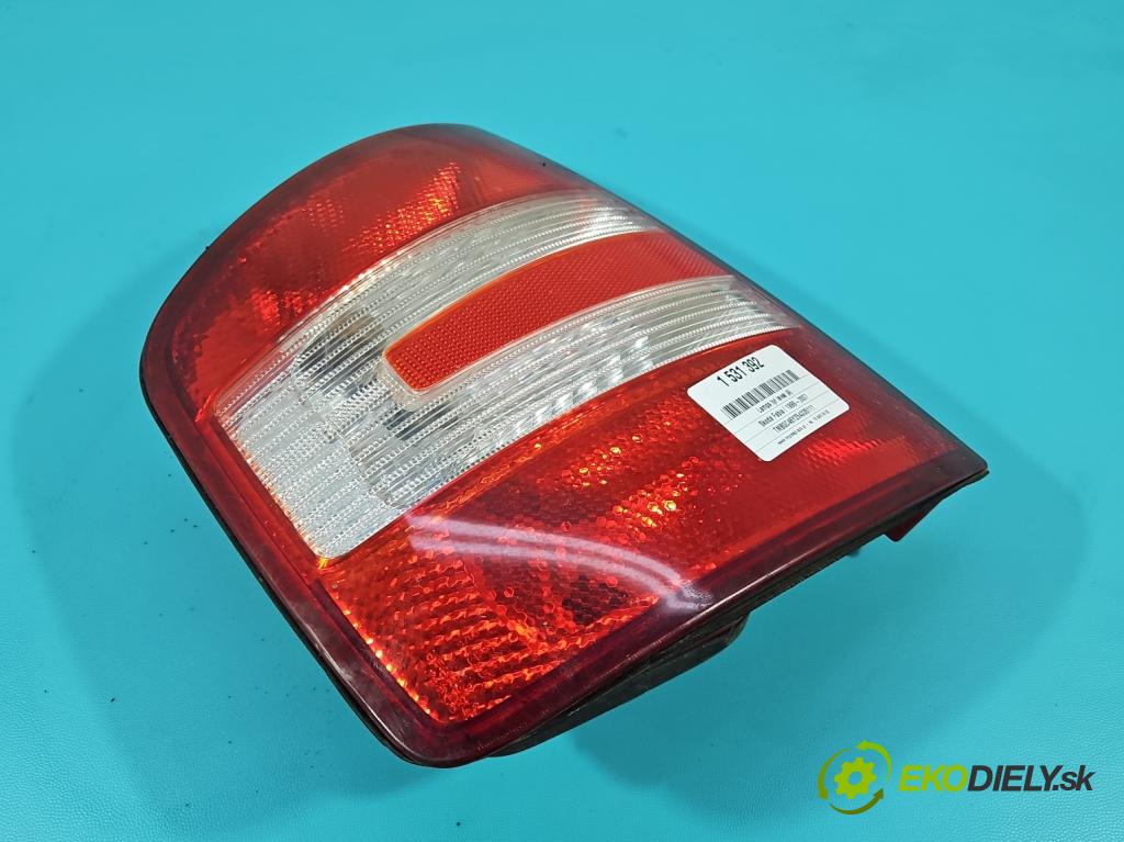 Skoda Fabia I 1999-2007 1.4 16v 75 HP manual 55 kW 1390 cm3 5- svetlo / reflektor zadné ľavé  (Kľučka dverí ostatné)