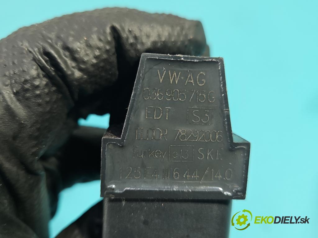 Skoda Fabia I 1999-2007 1.4 16v 75 HP manual 55 kW 1390 cm3 5- cievka zapaľovacia 036905715G (Zapaľovacia cievka)