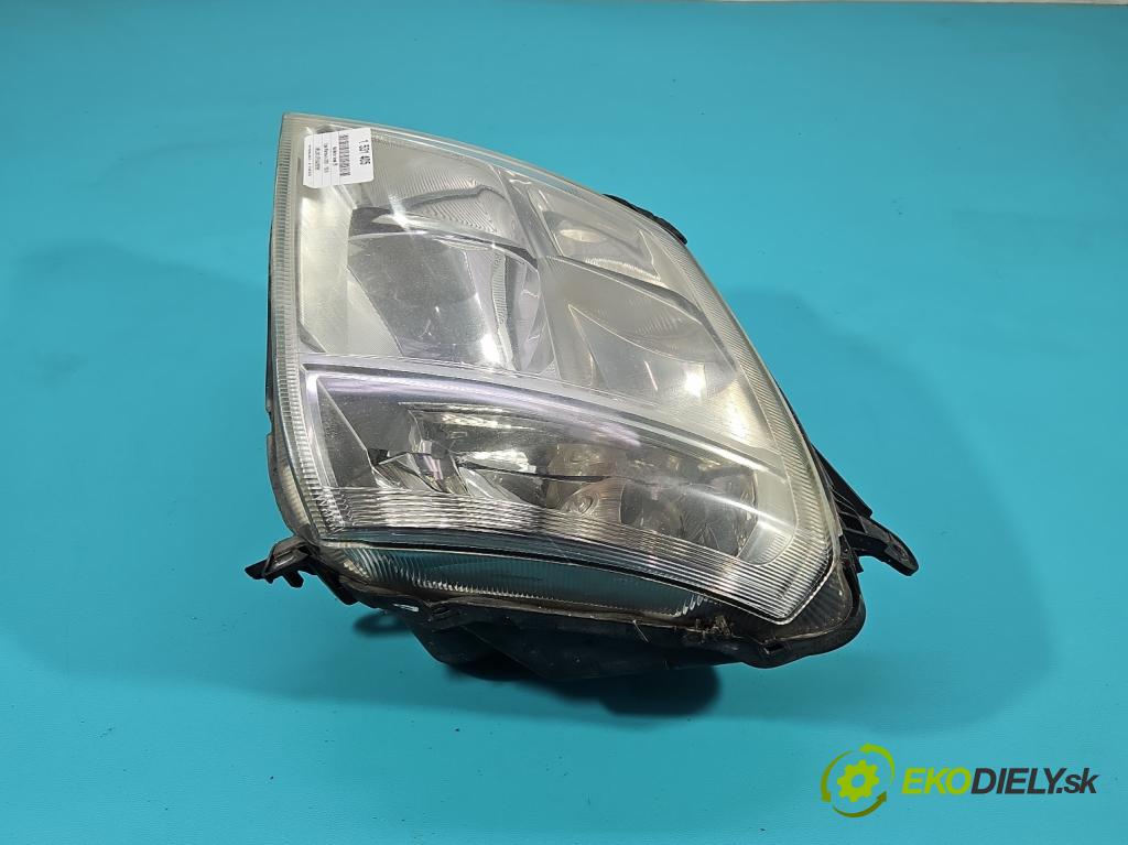 Opel Meriva A 2002-2010 1.6 16v 101 HP manual 74 kW 1598 cm3 5- Reflektor: ľavý 93321052 (Kľučka dverí ostatné)