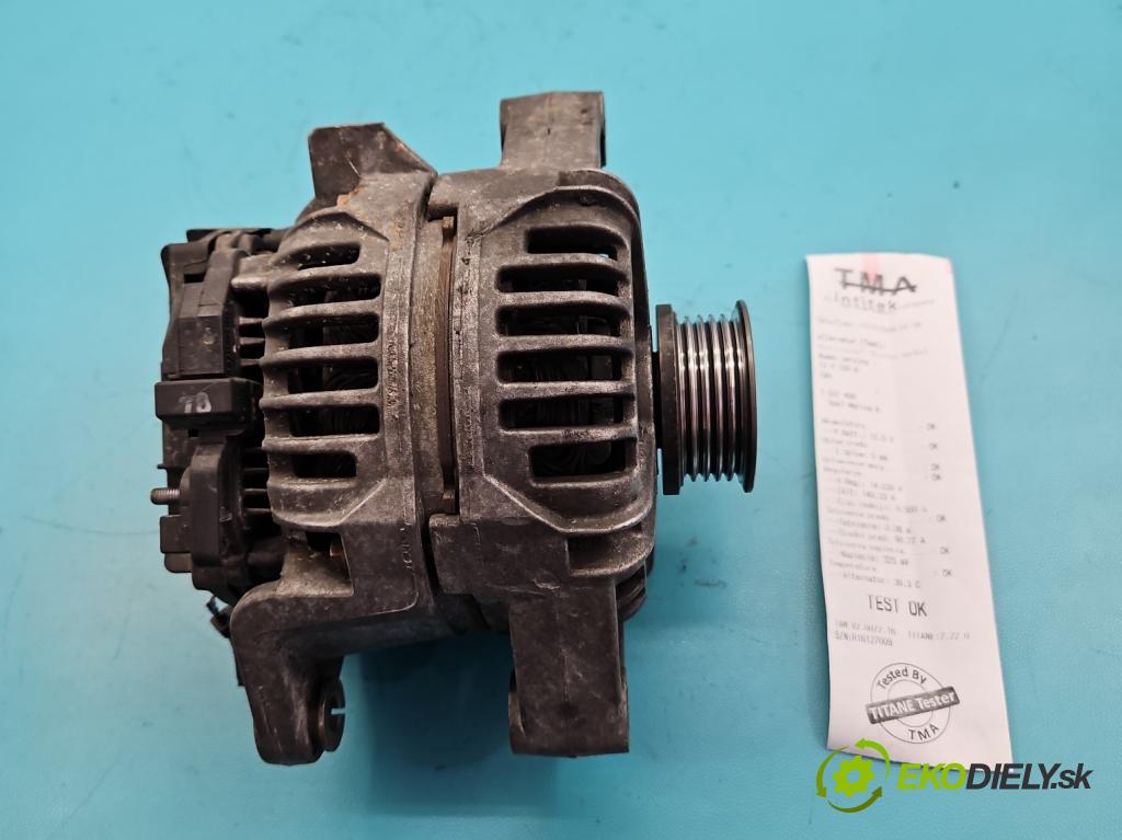 Opel Meriva A 2002-2010 1.6 16v 101 HP manual 74 kW 1598 cm3 5- Alternator 012441500 (Alternátor)
