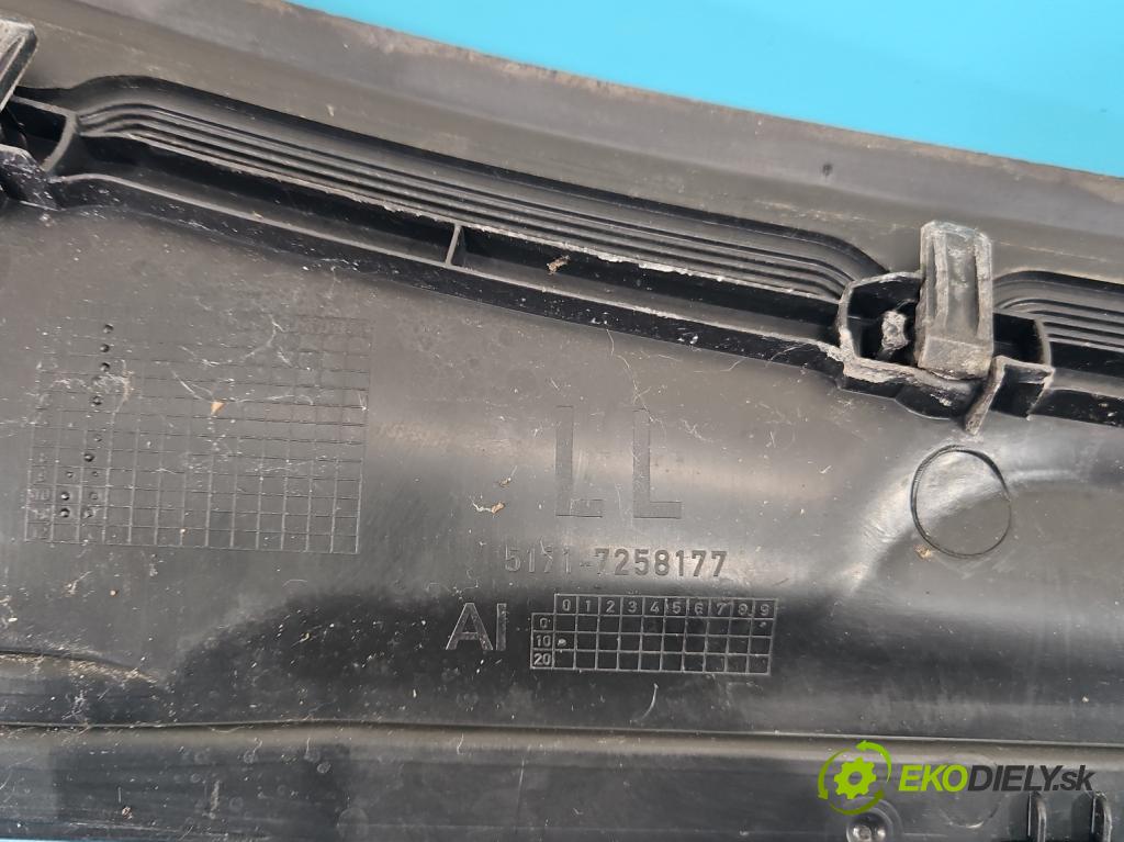 Bmw 3 F30 2011-2018 2.0d 184hp manual 135 kW 1995 cm3 5- torpédo 7258177 (Torpédo (plast pod čelným sklom))