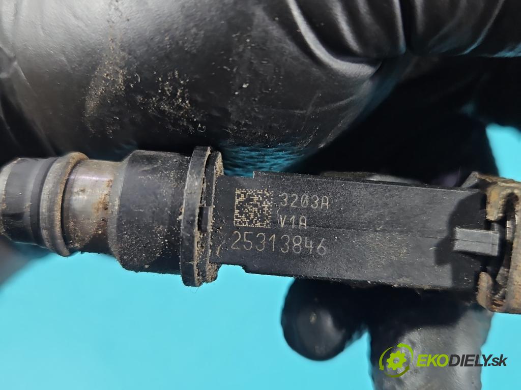 Opel Meriva A 2002-2010 1.6 16v 101 HP manual 74 kW 1598 cm3 5- vstrek 25313846 (Vstrekovač paliva)