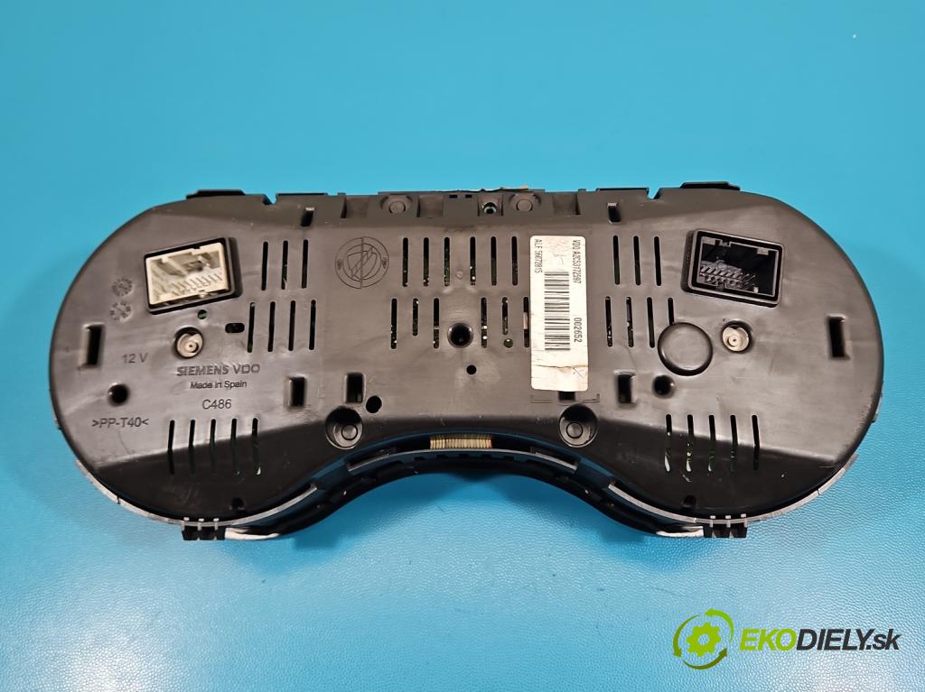 Alfa romeo 159 1.9 JTS 160 HP manual 118 kW 1859 cm3 4- prístrojovka/ budíky A2C53172597 (Prístrojová doska)