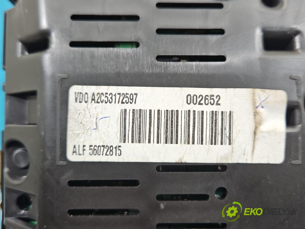 Alfa romeo 159 1.9 JTS 160 HP manual 118 kW 1859 cm3 4- prístrojovka/ budíky A2C53172597 (Prístrojová doska)