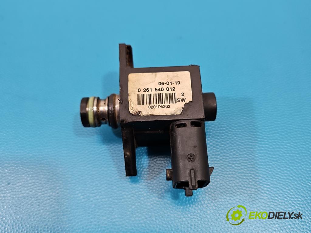 Alfa romeo 159 1.9 JTS 160 HP manual 118 kW 1859 cm3 4- snímač tlak: palivo 0261540012 (Snímač)