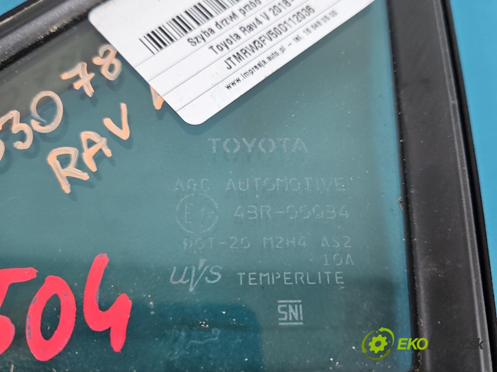 Toyota Rav4 V 2018- 2.5 hybrid 178HP: automatic 131 kW 2487 cm3 5- sklo dvere predné ľavé