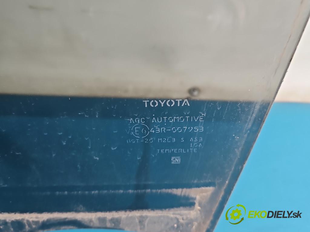 Toyota Rav4 V 2018- 2.5 hybrid 178HP: automatic 131 kW 2487 cm3 5- sklo dvere zadné ľavé