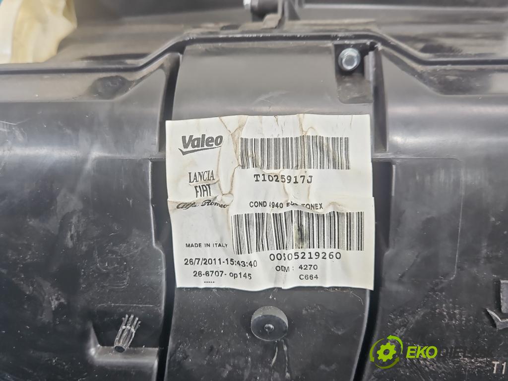 Alfa romeo Giulietta 1.4 T 170 hp manual 125 kW 1368 cm3 5- radiátor T1025917J (Radiátor topení)