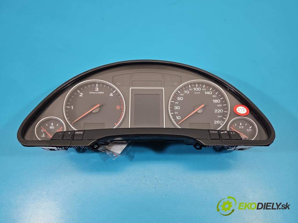 Audi A4 B6 2000-2004 1.9 tdi 131 HP manual 96 kW 1896 cm3 5- prístrojovka/ budíky 8E0920900K (Prístrojová doska)