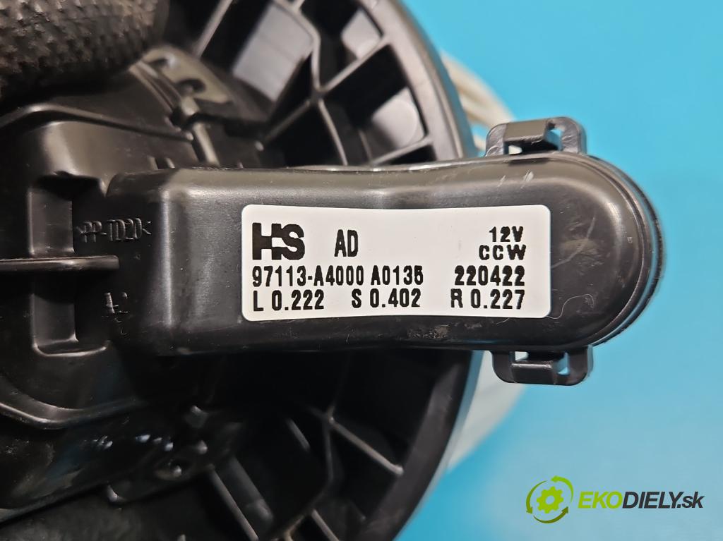 Hyundai I30 III 2016- 1.5 DPI 16V 110 hp manual 80.9 kW 1498 cm3 5- ventilátor vzduchu 97113-A4000