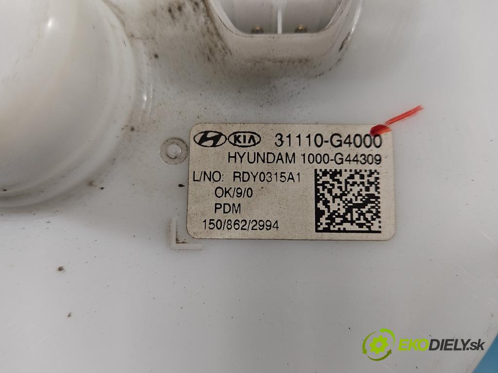 Hyundai I30 III 2016- 1.5 DPI 16V 110 hp manual 80.9 kW 1498 cm3 5- čerpadlo paliva 31110-G4000