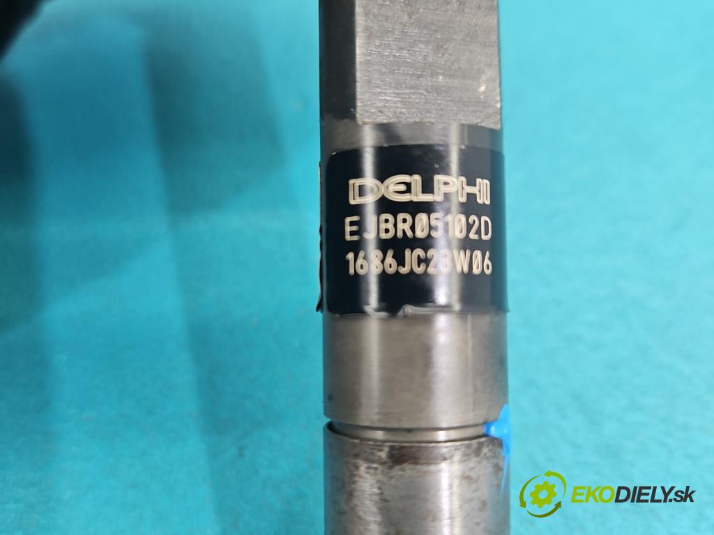 Renault Twingo II 2007-2014 1.5 dci 64 HP manual 47 kW 1461 cm3 3- vstrek EJBR05102D (Vstrekovač paliva)