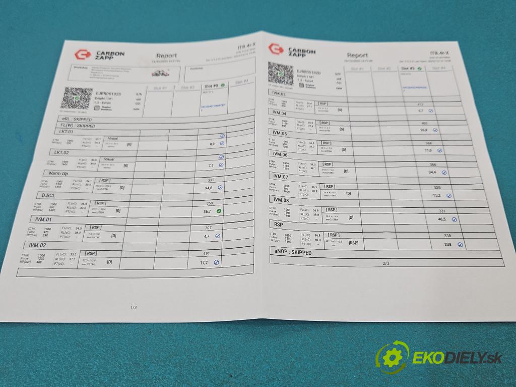 Renault Twingo II 2007-2014 1.5 dci 64 HP manual 47 kW 1461 cm3 3- vstrek EJBR05102D (Vstrekovač paliva)