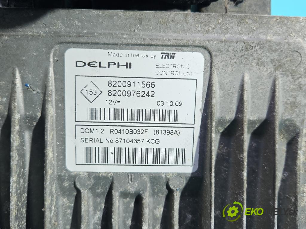 Renault Twingo II 2007-2014 1.5 dci 64 HP manual 47 kW 1461 cm3 3- riadiaca jednotka motora 8200911566
