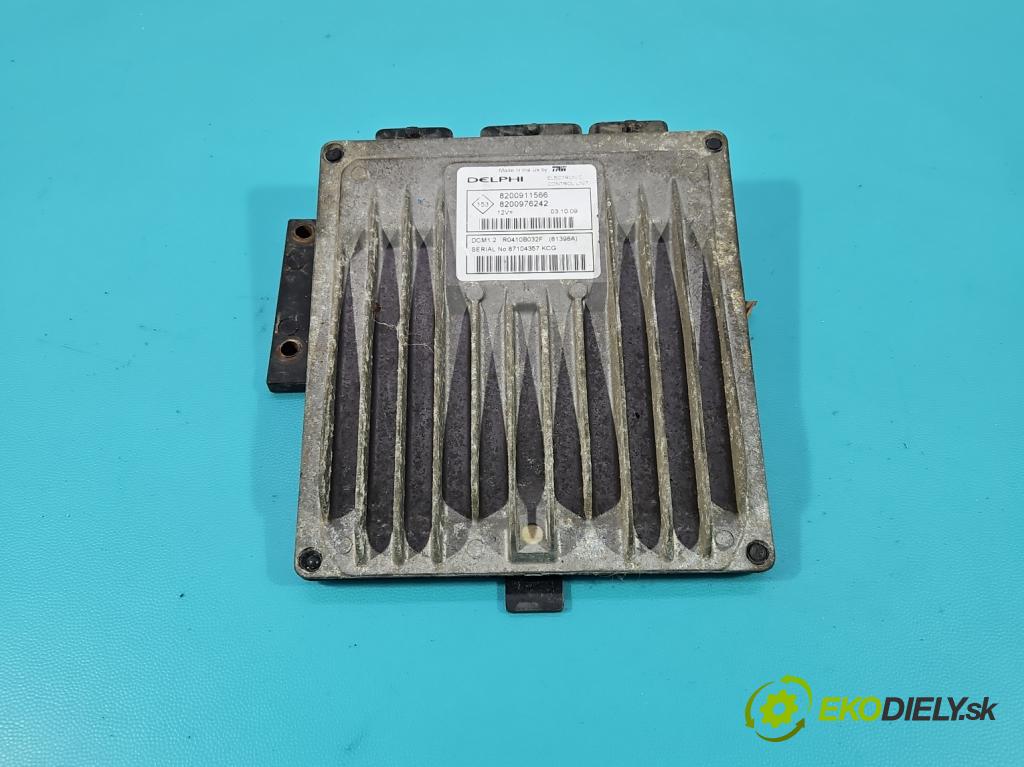 Renault Twingo II 2007-2014 1.5 dci 64 HP manual 47 kW 1461 cm3 3- riadiaca jednotka motora 8200911566