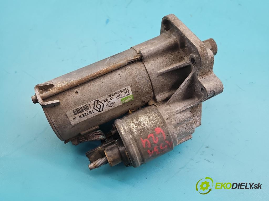 Renault Twingo II 2007-2014 1.5 dci 64 HP manual 47 kW 1461 cm3 3- štartér 8200836473A (Štartér)