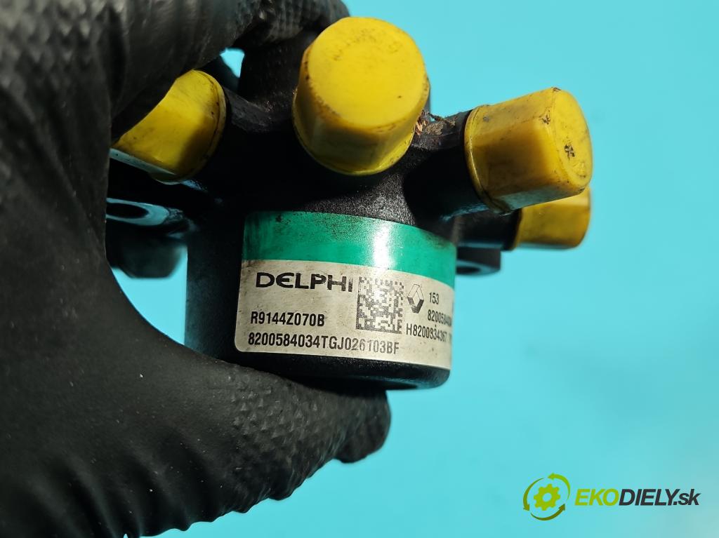 Renault Twingo II 2007-2014 1.5 dci 64 HP manual 47 kW 1461 cm3 3- lišta vstrekovacia R9144Z070B (Vstrekovacia lišta)