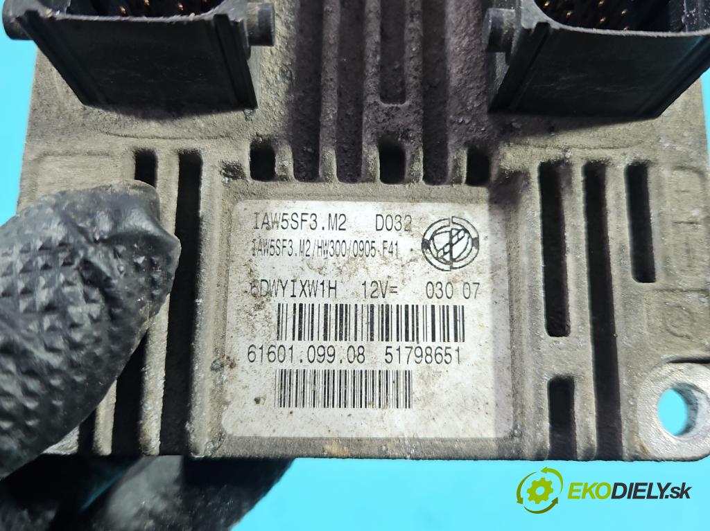 Fiat Punto Grande 1.4 8v 77 HP manual 57 kW 1368 cm3 5- riadiaca jednotka motora IAW5SF3.M2
