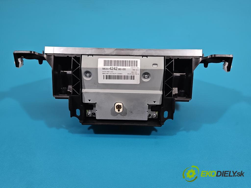 Peugeot 3008 II 2016-2023 1.6 T 300 HP automatic 221 kW 1598 cm3 5- Zobrazit: 9830424280 (Prístrojová doska)