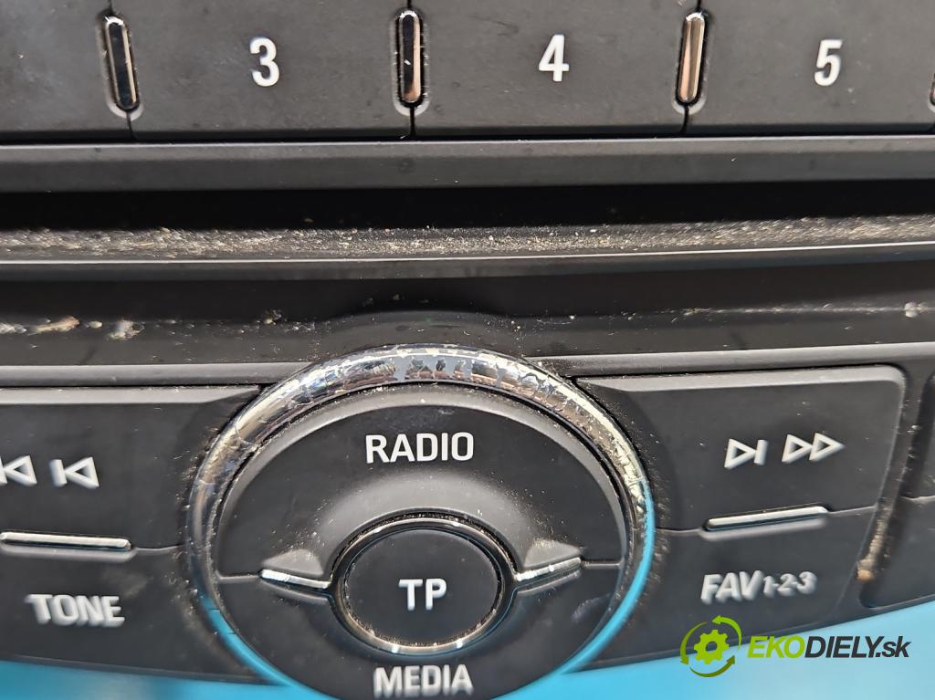 Opel Corsa E 2014-2019 1.4 16V 90 HP manual 66 kW 1398 cm3 5- Radio originál 39146279
