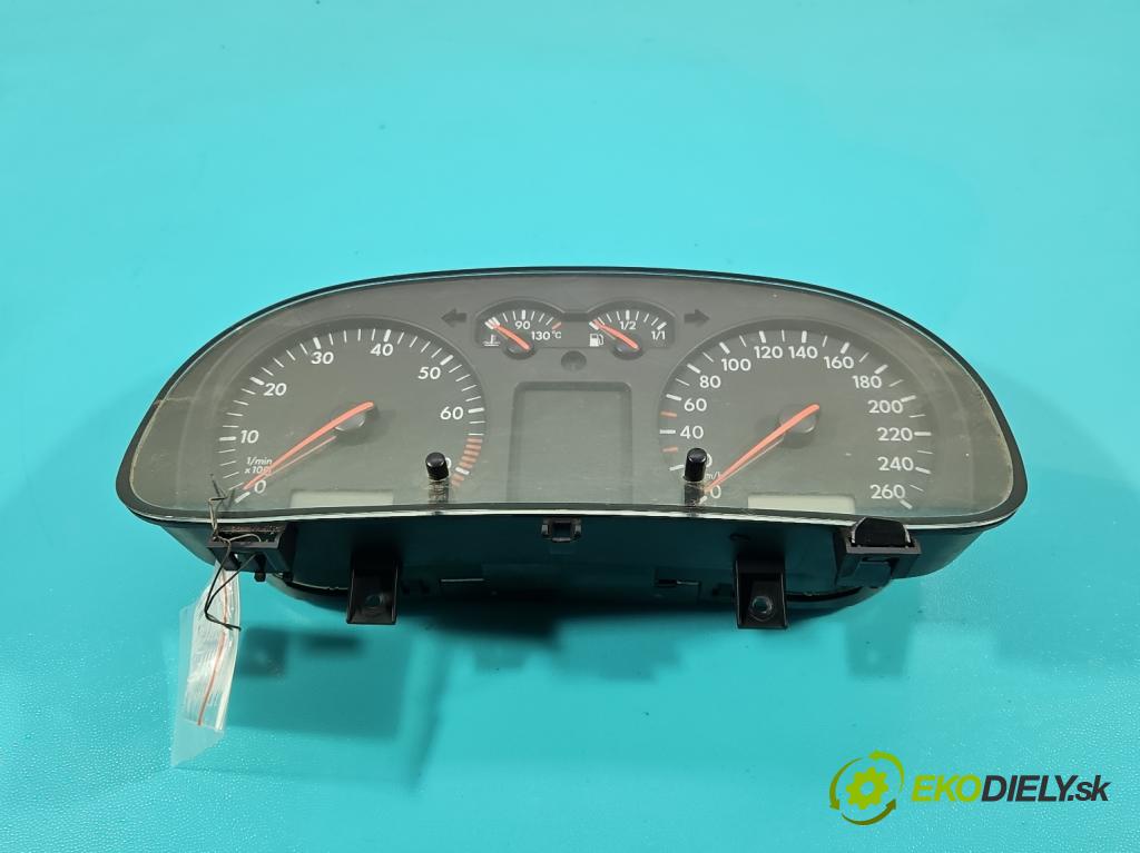 Vw Golf IV 1997-2003 1.6 sr 101 HP manual 74 kW 1595 cm3 5- prístrojovka/ budíky 1J0919861D (Prístrojová doska)